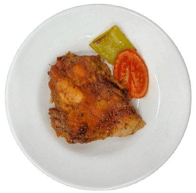 Domates -  Biberli Tavuk Pirzola